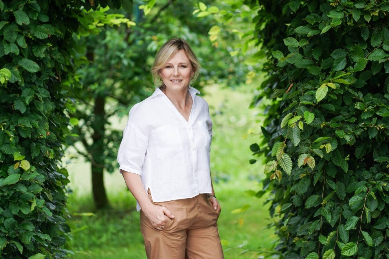 Maja Popielarska opowiada o swoim ogrodzie, macierzyństwie i równowadze w życiu.